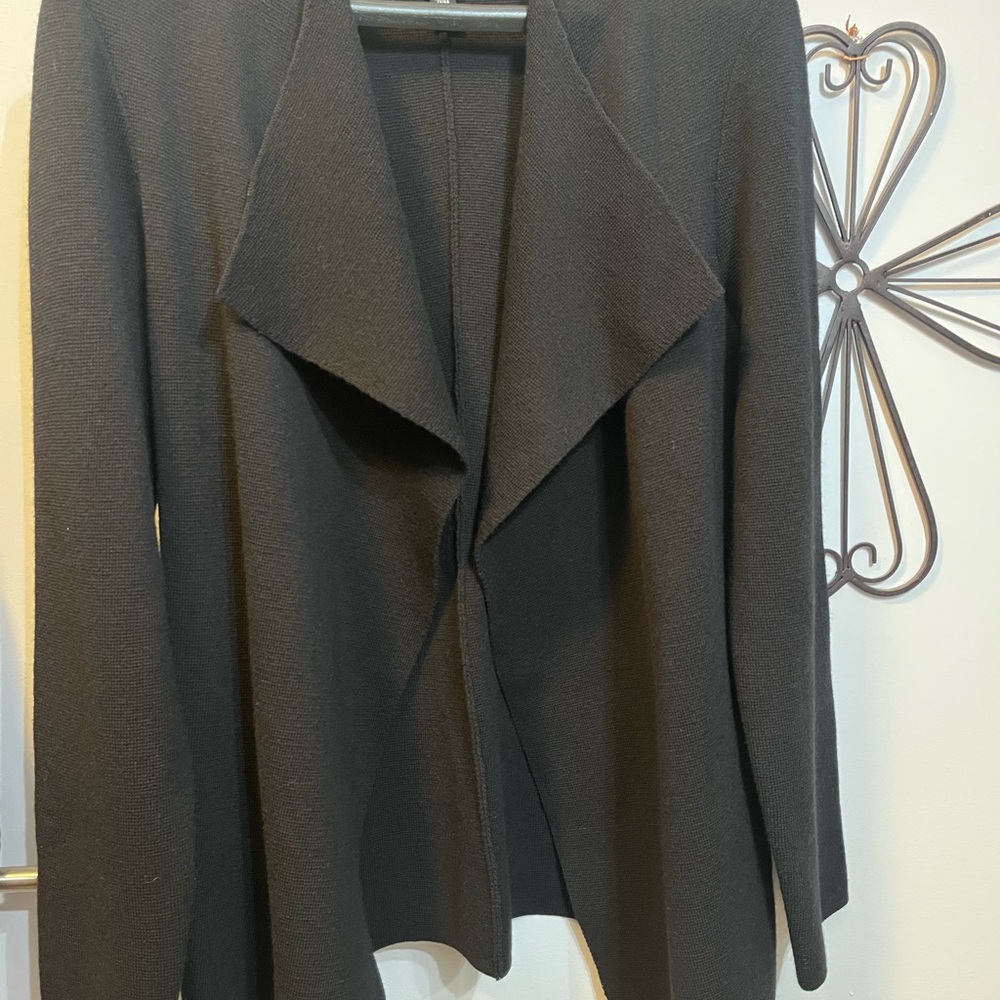 Eileen Fisher Open-Front sweater